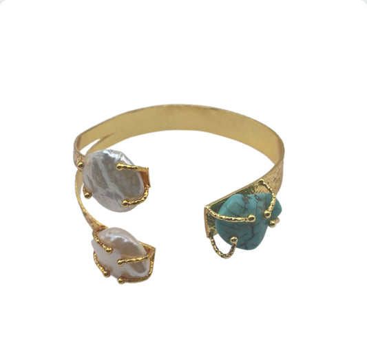 Eva Semi Precious Bangle