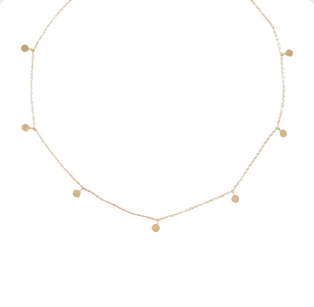 Rosie Disc Necklace