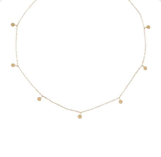 Rosie Disc Necklace